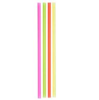 Pack of 150 NEON Giant 12" Drinking/Smoothie Straw, Perfect for Tall Cups and Tumblers