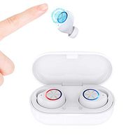 True Wireless Earbuds Bluetooth 5.0 Touch Control Sport Earphones, with Charging Case Bulid-in Mic IPX7 Waterproof Bluetooth Earbud