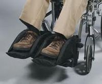 ALIMED 703470 Standard Swing Away Foot Support Left