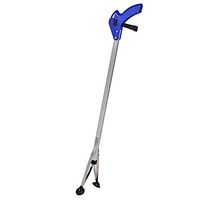 Suction Cup Foldable Reacher Grabber Tool,Long Handled Trash Litter Picker for Light Bulb Remover,Garbage Garden Nabber,Extender Arm Pickup,C