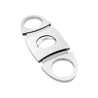 Wllsagl Xouwvpm Cigar Scissors,Top Quality Stainless Steel Dual Blade Cigar Cutter Scissors Best For Gift Daily necessities (Silver)