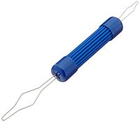 Sammons Preston Button Hook for Larger Buttons, Independent Dressing Aid for Hooking, Buttoning Device with 1" Diameter for Getting Dressed, Dress Stick for Arthritis, Elderly, Limited Hand Mobility