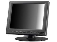 8" LCD Monitor with VGA and DVI Video Inputs 400 NIT 800x600 Native Resolution, 4x3 Aspect Ratio Contrast Ratio to 500:1-805YV