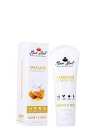 Massage Lotion: Recover, Rejuvenate, Refresh lotions for Dry Crack Skin: contains Jojoba Extract, Aloe Extract, Vitamin E. Vegan & Gluten-Free (Honey & Milk)