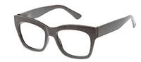 Peepers by PeeperSpecs Women's Shine On Focus Blue Light Filtering Reading Glasses, Brown, 53 mm, +2.50