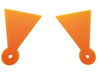 Silent Revolution 5 x SR Mirco Orange Squeegee w/ 5 x Micro Tyveks (10)