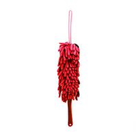 HoneyGod Cartoon Dust Duster Home Computer Cleaning Brush Cartoon Animal Chenille Duster, Microfiber Handheld Duster (Red)