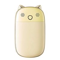 USB Rechargeable Hand Warmer with Hand Function, Portable Hand Warmer, Mini Hand Warmer-Yellow