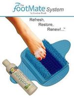 Footmate System Foot Scrubber w/Rejuvenating Gel (Blue with Blue on Blue)