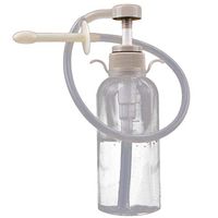 SUPVOX Vaginal Douche Cleaner Anal Douche Vagina Cleaning Kit - Reusable Manual Pressure Enemas for Douche Coffee Water Colon Cleansing for Women Men