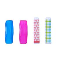 Putars Creative Cap Cute Chick Cartoon Pencil Protector Student Stationery