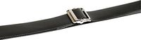 Sammons Preston Quick Clean Gait Belt, 72" Long, Black, Metal Buckle, Secure Mobility Transfer Assist Device for Patient Transport to Bed, Chair, Car, Caregiver & Nurse Medical Safety Aid