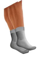 Meditex Diabetic Light Silver Socks - Small (Gray)