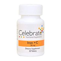 Celebrate Iron + C 30mg Tablet - 30 Count