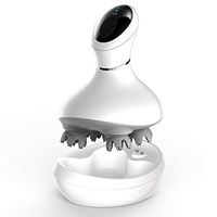 ACCDUER Head Scalp Electric Head Massager, IPX7 Rechargeable Hand Massager, Waterproof with 4 Head Knots 84 to Stimulate Hair Growth, deep Cleansing and Stress Relief