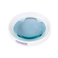 Loupe Reading Magnifier, White Portable 10X Round Old Man Reading 72mm Glass Lens Desktop Reading Magnifying Glass