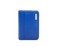 Myabetic Clemens Diabetes Case for Glucose Meter, Test Strips, Lancing Device and Lancets Includes Trash Pocket - High Quality Compact Design (Cobalt Blue)