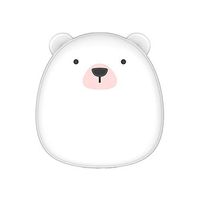 WF Hot Water Bag - Warm Handbag Charger Explosion-Proof Waterless USB Mini Charging Po (Color : White)