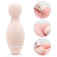 Personal Wand Massager,Cordless Waterproof Massaging Wand for Body Muscle, Small Massager with Powerful Multi Speed Vibration Modes,Quiet