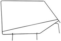 Rampage Jeep 89699 Upper Half Door Window Frame by RAMPAGE PRODUCTS