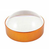 Jing Boutiques/Glass Dome Magnifier Paperweight, 4X Round Shape Hd Magnifying Glass for Map Magnifying and Reading Aid (Large Size Lens 72mm)