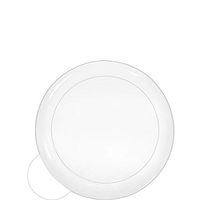 Amscan Luncheon Plates 6' 32/Pkg Clear Plastic