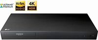 LG 4K Ultra Multi Region Blu Ray Player - Multi zone A B C Blu-ray Pal Ntsc - Dual Voltage -Bundle with Dynastar HDMI Cable