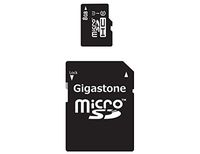 GIGASTONE GS-2IN1C1008G-R Class 10 UHS-1 microSDHC(TM) Card & SD Adapter (8GB)