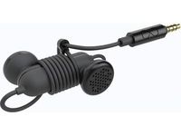 BOOM Spooners Earbud Headphones with in-Line Mic (Black)