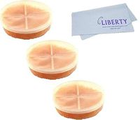 Stay Dri Hearing Aid Dehumidifier Refill Desiccant (3 Pack with Liberty Cleaning Cloth)