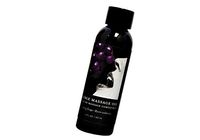 New Earthly Body natural, spa quality massage oil Flavor GRAPE size 2 oz