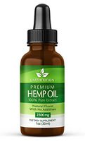 Premium Hemp Oil by Earthtrition - 2500mg Maximum Strength - 100% Organic Pure Extract, Naturally Reduces Inflammation and Anxiety, Improves Sleep Habits, Helps Stress, Reduces Joint Pain