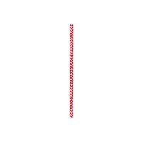 Hoffmaster 600181 Simply Baked Paper Cocktail Straw, 5.5" Long, Scarlet Chevron (Pack of 500)