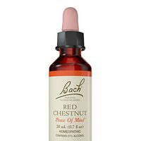 Bach Original Flower Remedy Dropper, 20 ml, Red Chestnut Flower Essence
