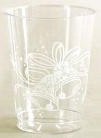 Wedding Bells 10 oz Plastic Tumblers 125 Pack