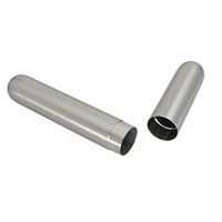 Cigar Tube Cigar Travel Humidor Stainless Steel Cigar Humidor Case Exquisite Mirror Polished Cigar Case