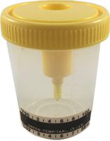 LiquiCapture Urine Collection Cup with Temperature Strip (50 PER Box)