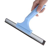 Window Squeegee, Rubber Glass Wiper Blades Professional Window Cleaning Tool for Bath, Kitchen and Car, Window & Mirror Scrubber
