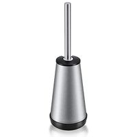 Toilet Tree Deluxe Toilet Brush with Cone-Shaped Holder, Short Brush, 4.5” x 4.5” x 14.5”