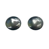 Magnetic Therapy Hematite Stimulating Acupoints Stud Earrings Health care for Women Men Non-piercing
