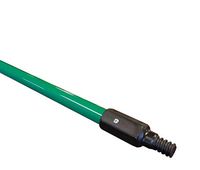 American Select Tubing 60" Green Powder Coated Steel Handle with Black Hex Thread