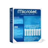 Colored Lancets Silicone-Coated, 200 Units