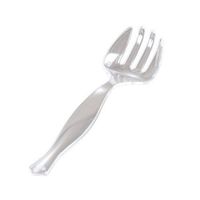 Yoshi Ware EMI Party Tray Clear Plastic Serving Fork - 144 per case.