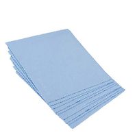 SUPVOX 80pcs Microfiber Eyeglasses Cleaning Cloths Screen Cleaning Cloths for Glasses Screens Cameras Blue