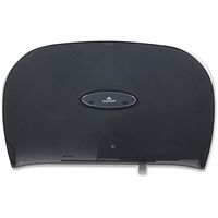 Georgia Pacific Professional - Jumbo Jr. Two-Roll Bathroom Tissue Dispenser 20 8/25 X 6 X 12 19/25 Smoke "Product Category: Breakroom And Janitorial/Dispensers"