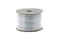 Cat3 Silver Satin Modular Cable, 6 Conductor, 1000 Ft,