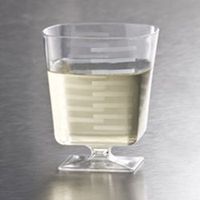 EMI-SPWG5 5.5 oz. Square Pedestal Wine Glasses 180/Case