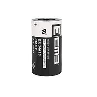 EEMB 3.6 V D Size Lithium Battery ER34615 19000 mAh Li SOCL2 UL Certified Non Rechargeable 3.6 Volt Lithium Thionyl Chloride Battery (1 PC)