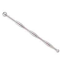 GLUSa Stainless Steel P`Êňi-s Plug Sounds Dilator Ũ`rěthrál Sounds Beads for Beginner - Silver Jeans