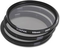 Tocad Sunpak 52mm 55mm 58mm Diffusion DIF Lens Filter